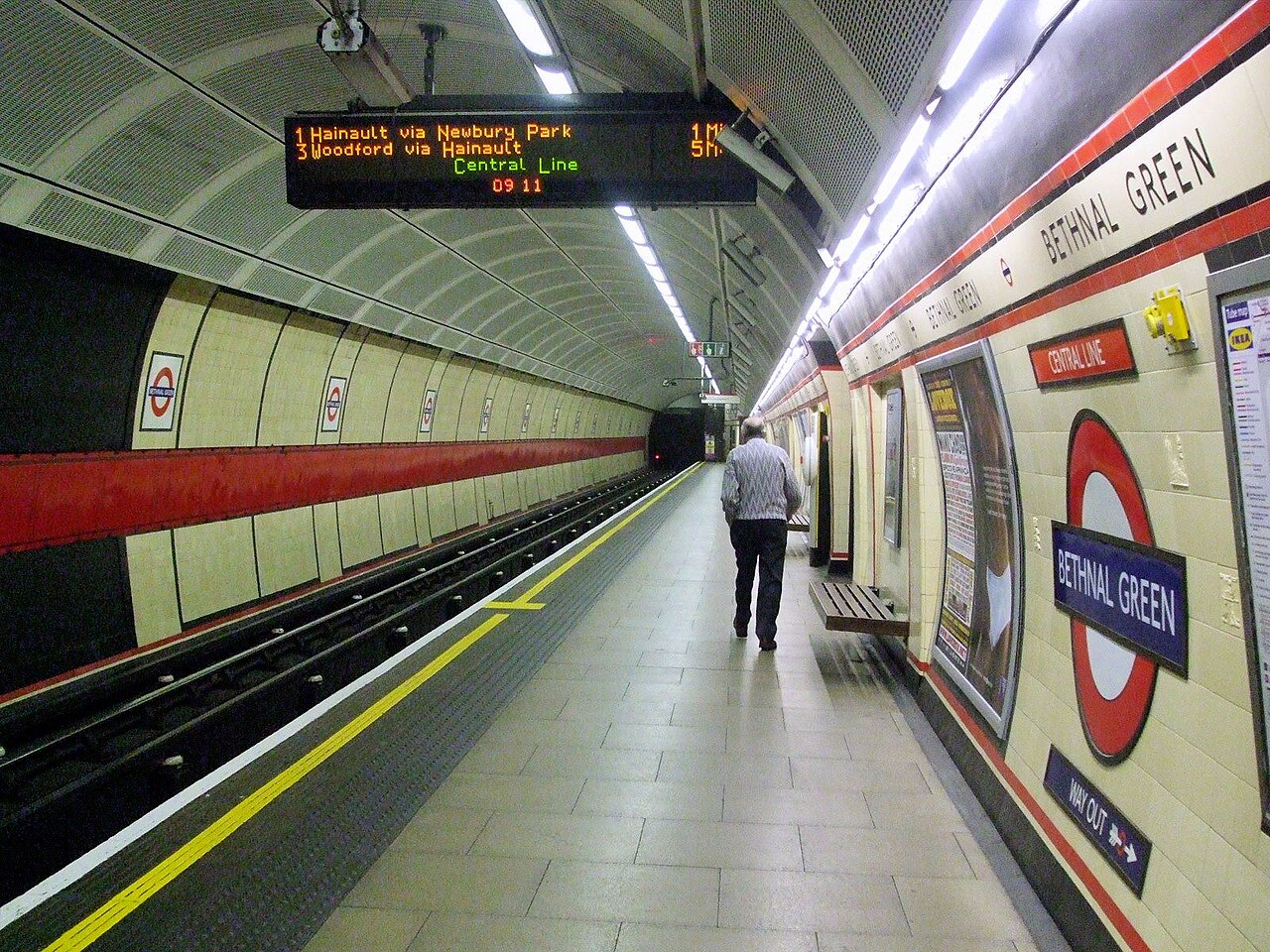 Bethnal Green Tube Disaster fotoğrafı