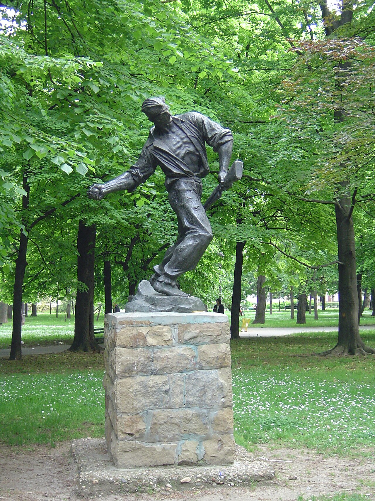 Monument « Bombaš » à Zemun