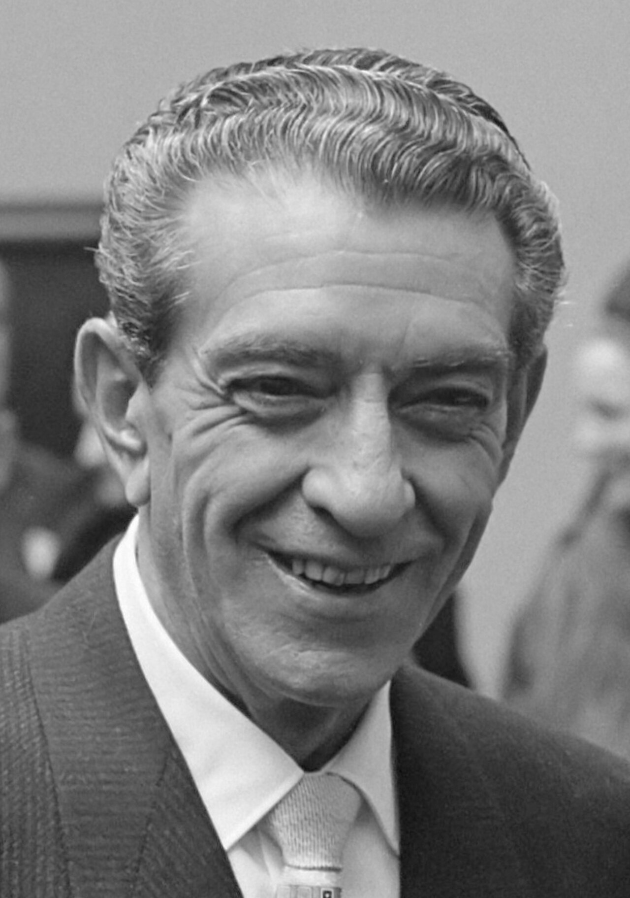 A photograph of Adolfo Lopez Mateos