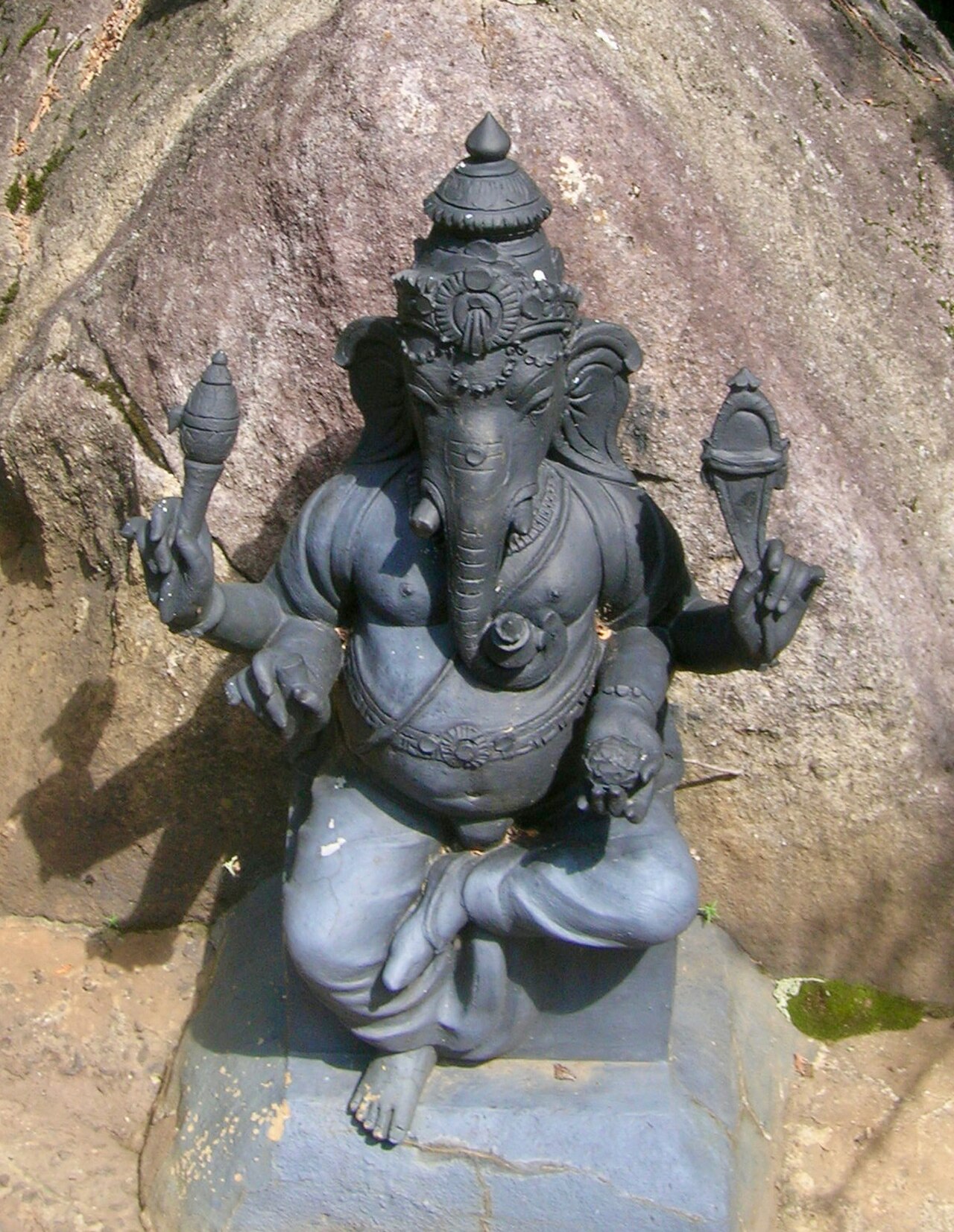 A photograph of Sivananda Ashram