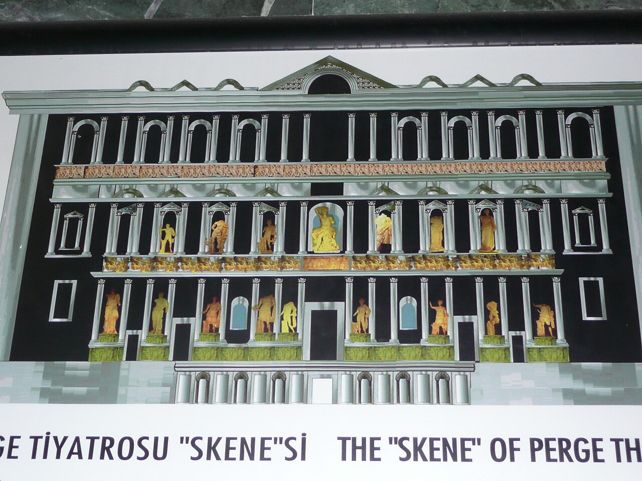 tr: Perge Roma Tiyatrosu fotoğrafı