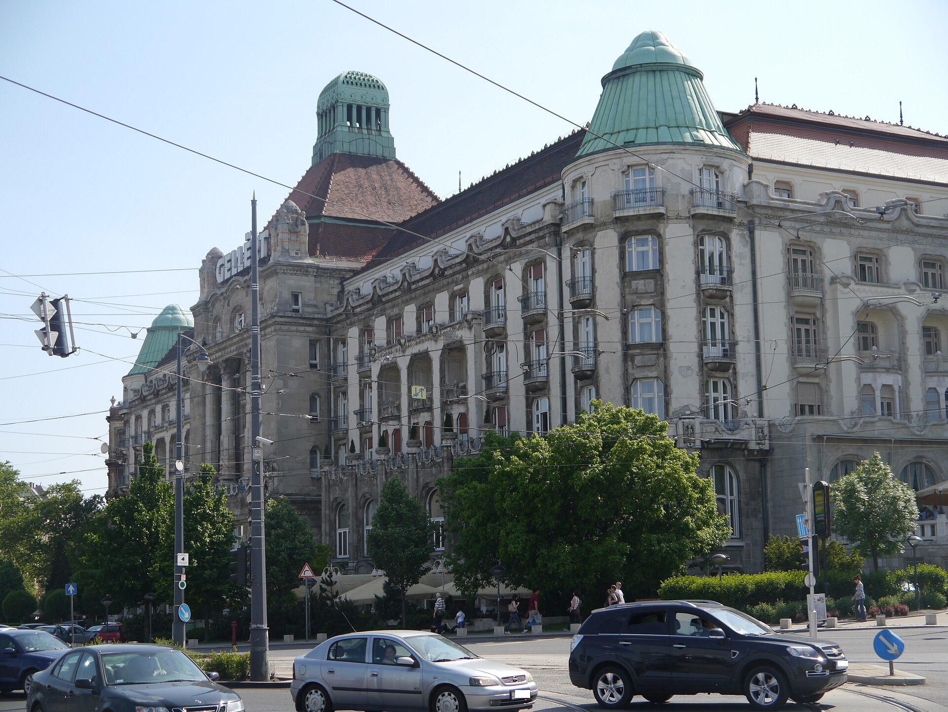 A photograph of Gellért Baths