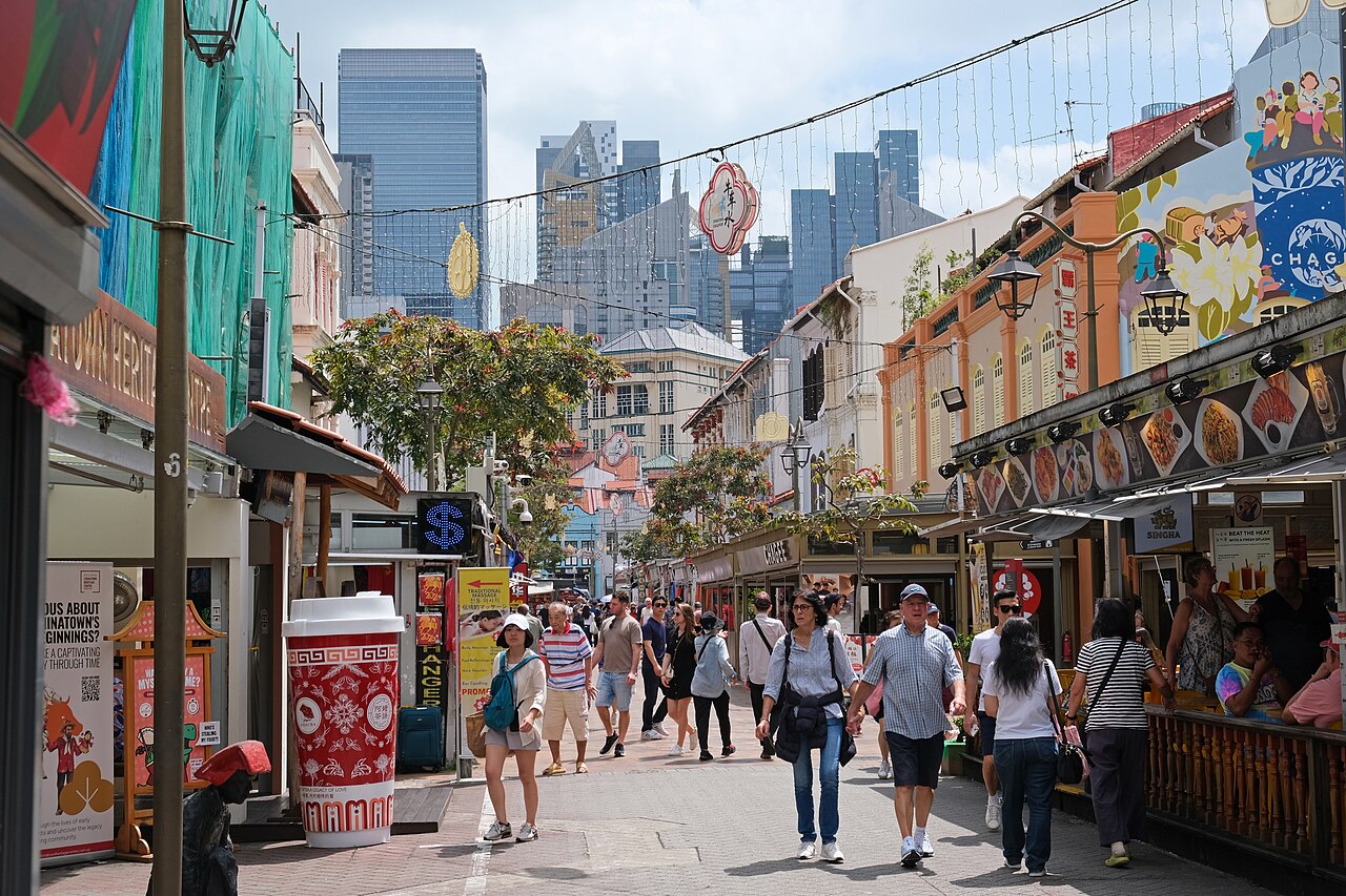 Una fotografía de Chinatown