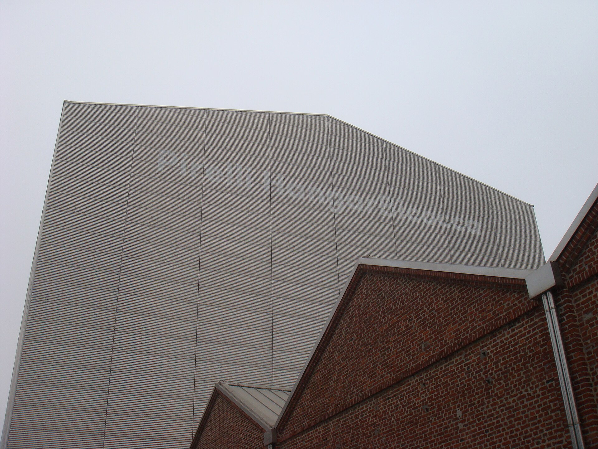 A photograph of Pirelli HangarBicocca