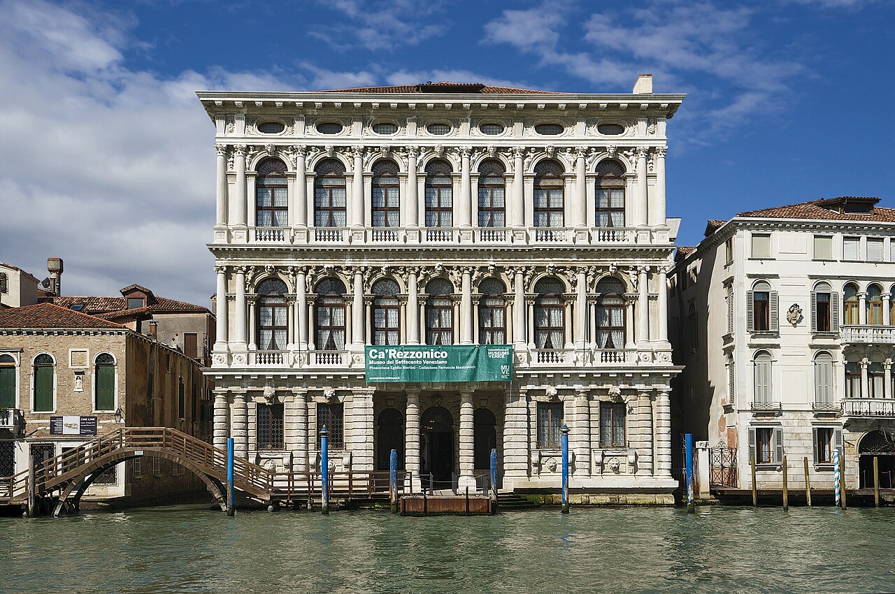 A photograph of Ca' Rezzonico