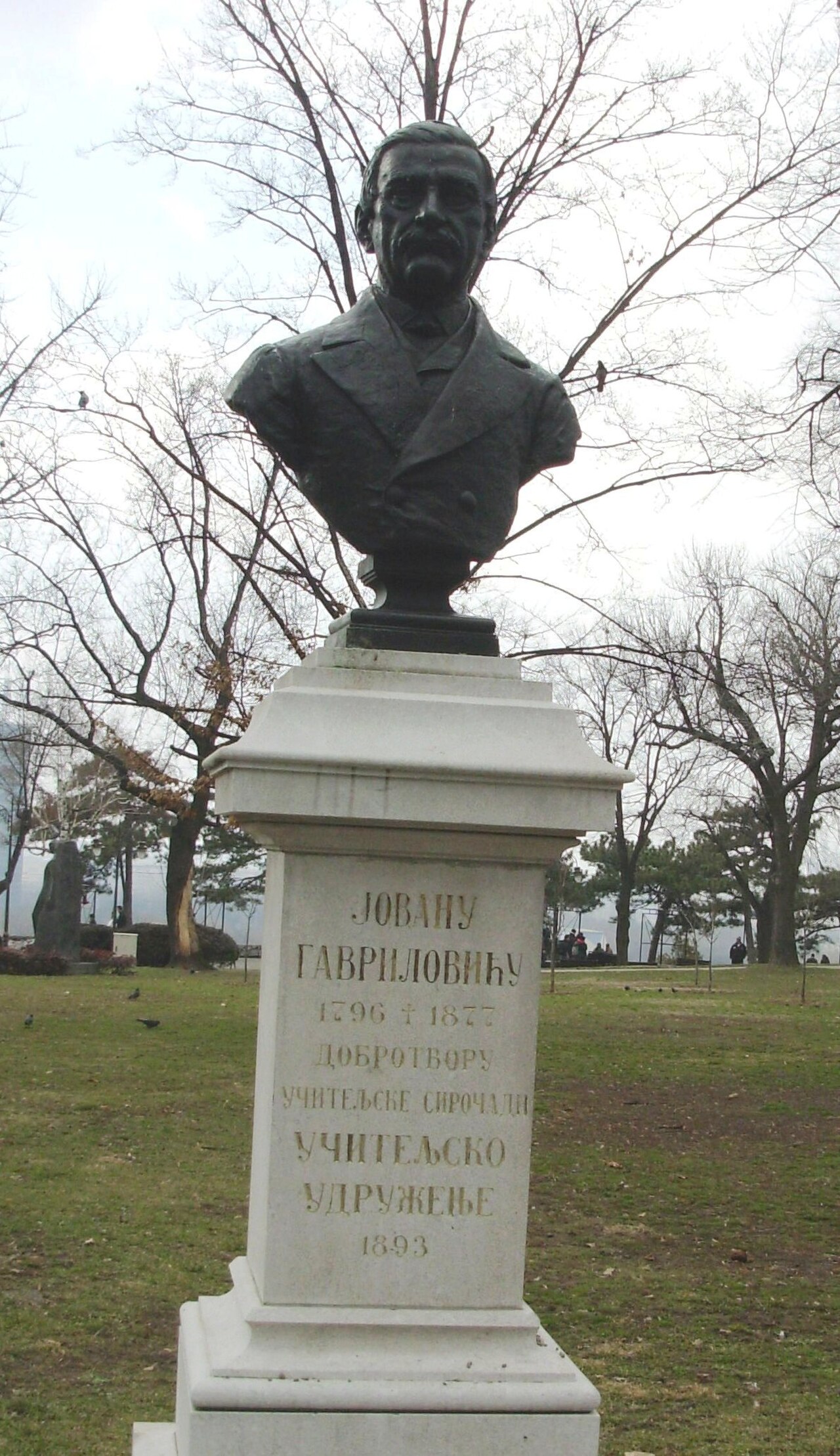 Buste de Jovan Gavrilović