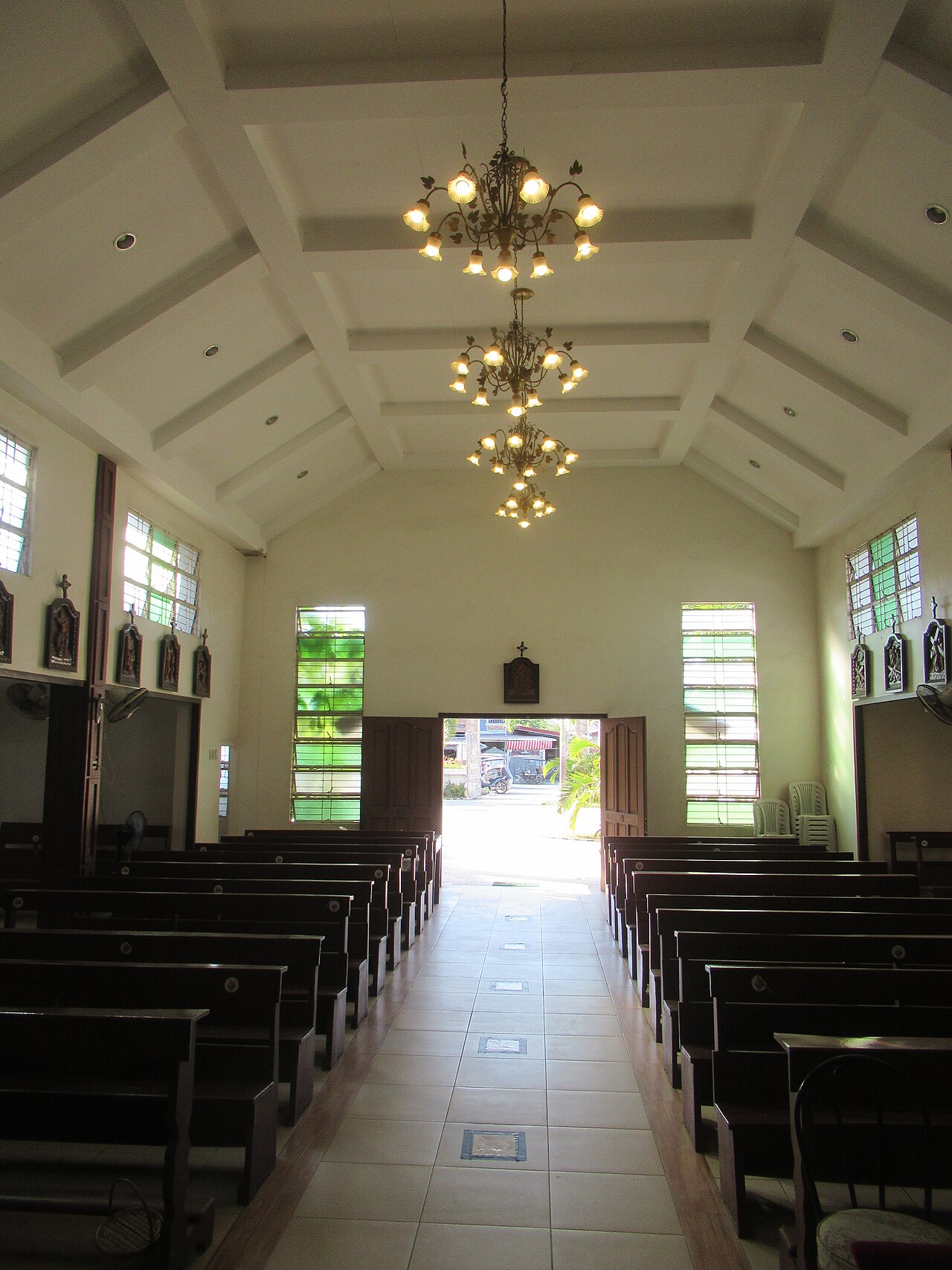 A photograph of San Roque Chapel