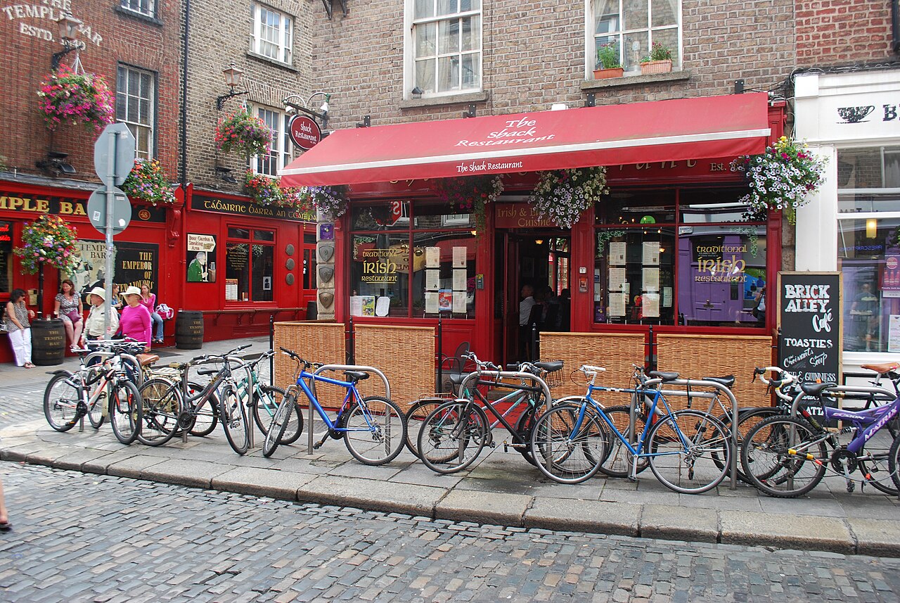 Una fotografía de Temple Bar