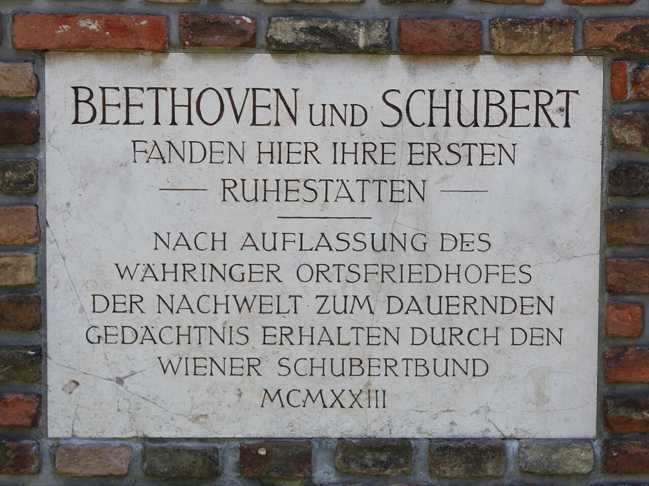 Beethoven und Schubert