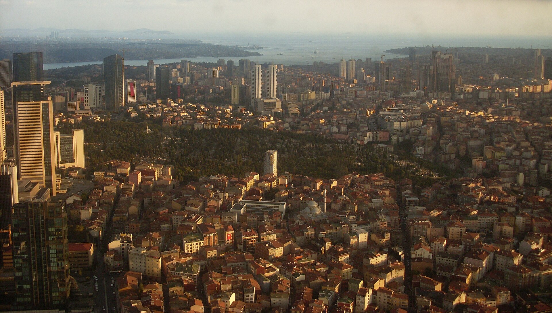 Uma fotografia de Şişli