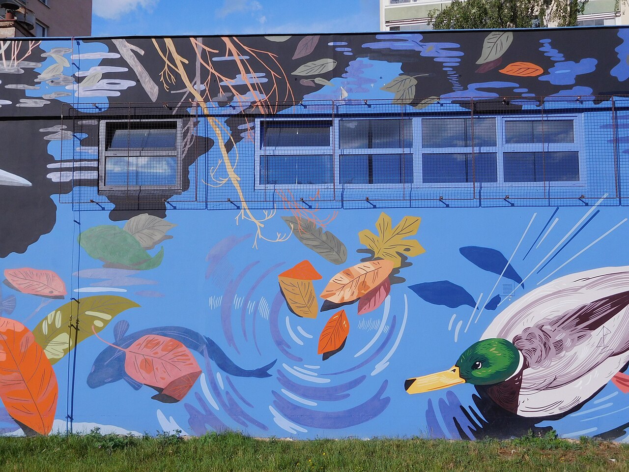 A photograph of Mural