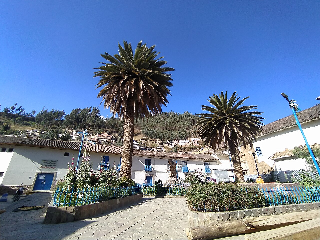 A photograph of Plaza Kukuli