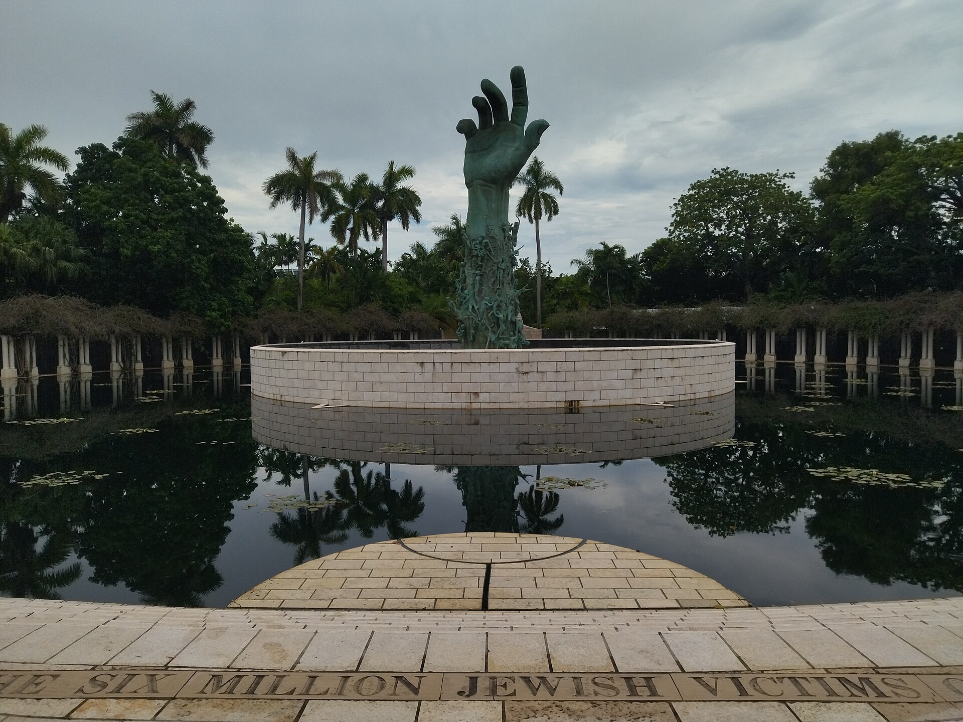 A photograph of Holocaust Memorial Miami Beach