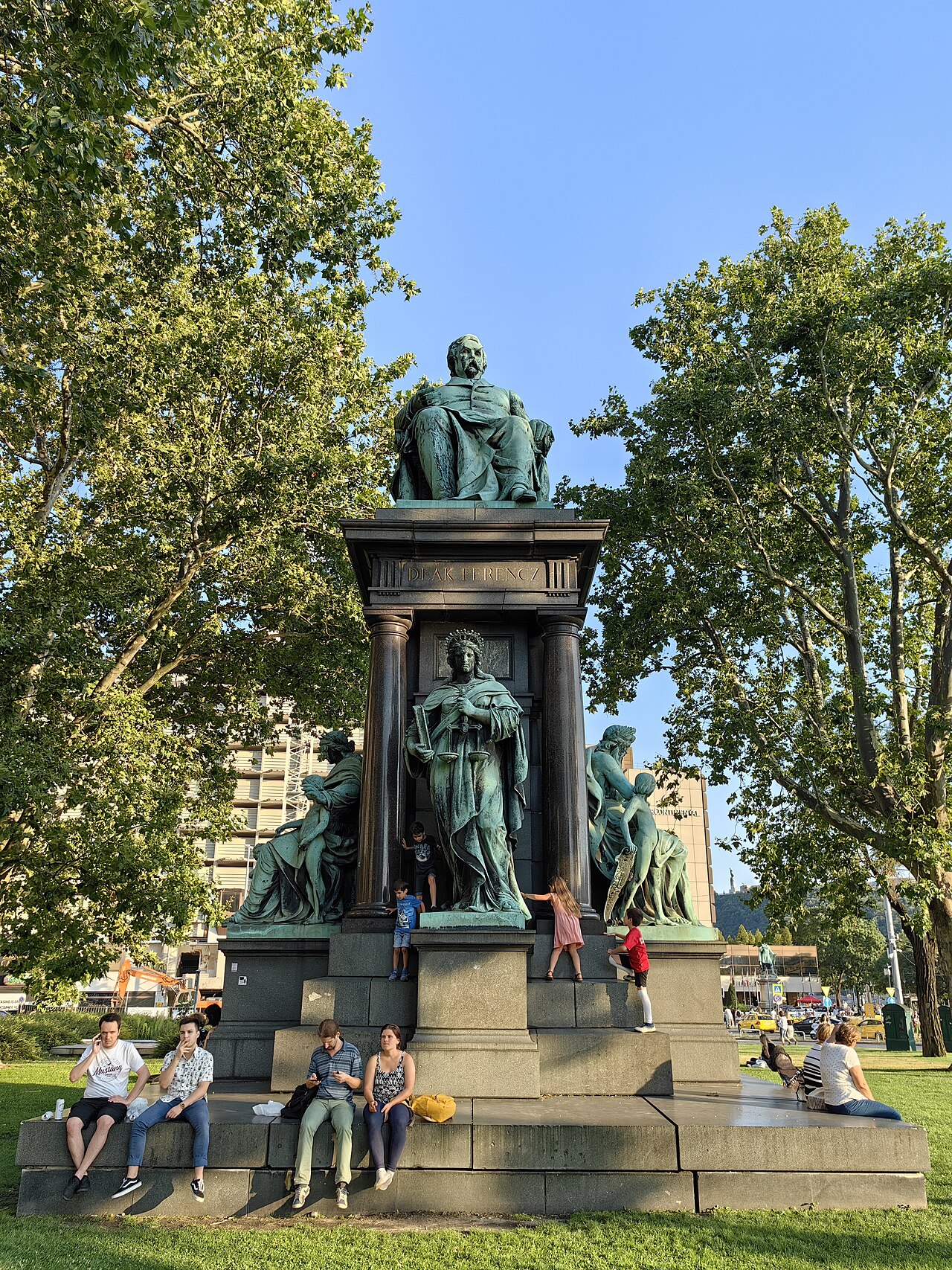 Uma fotografia de Deák Ferenc