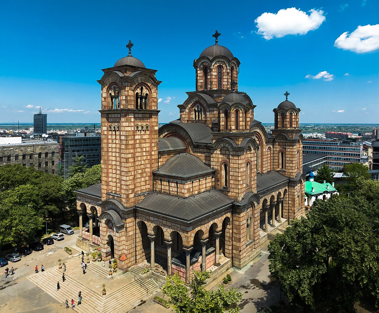 Uma fotografia de Igreja de São Marcos (Belgrado)