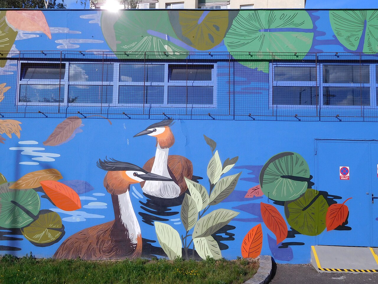 A photograph of Mural
