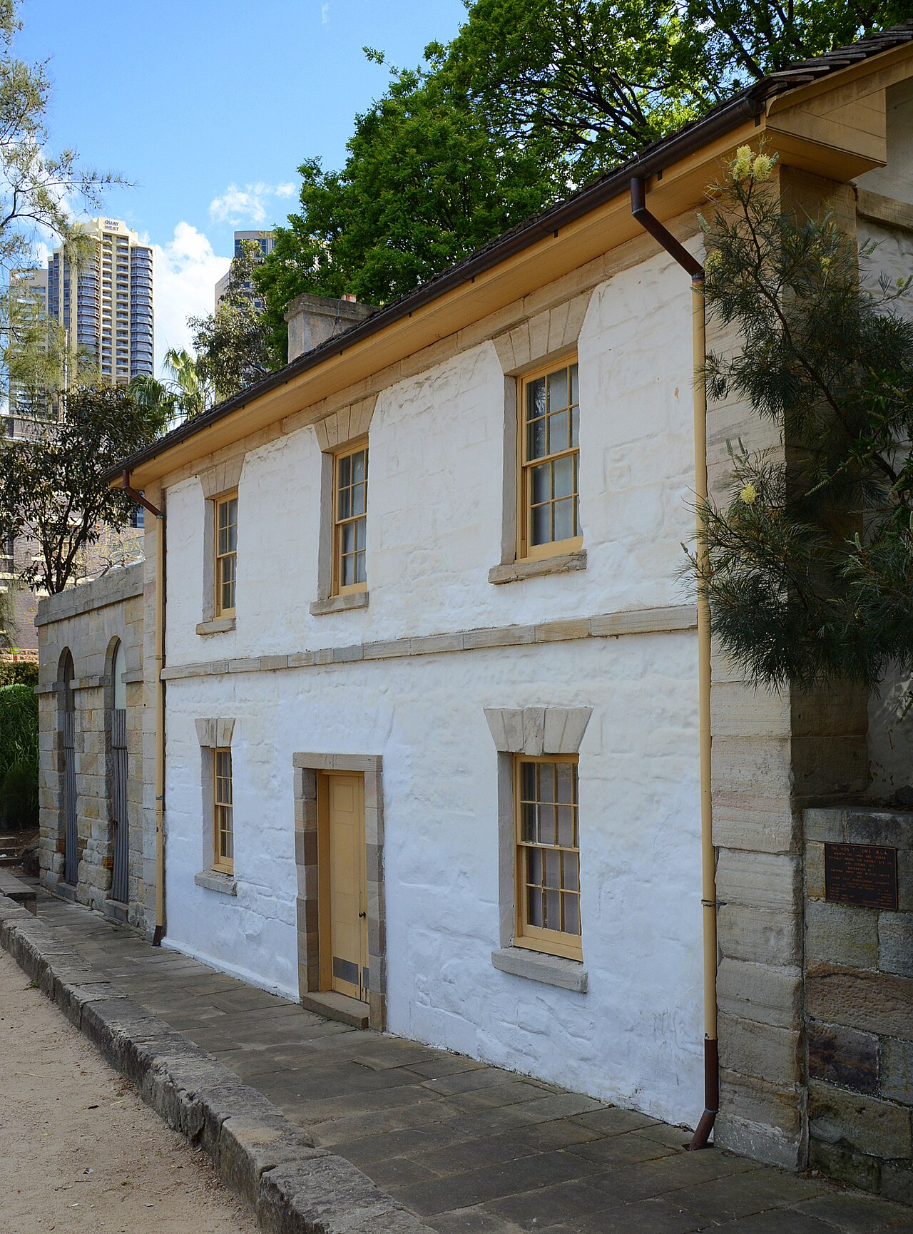 A photograph of Cadmans Cottage