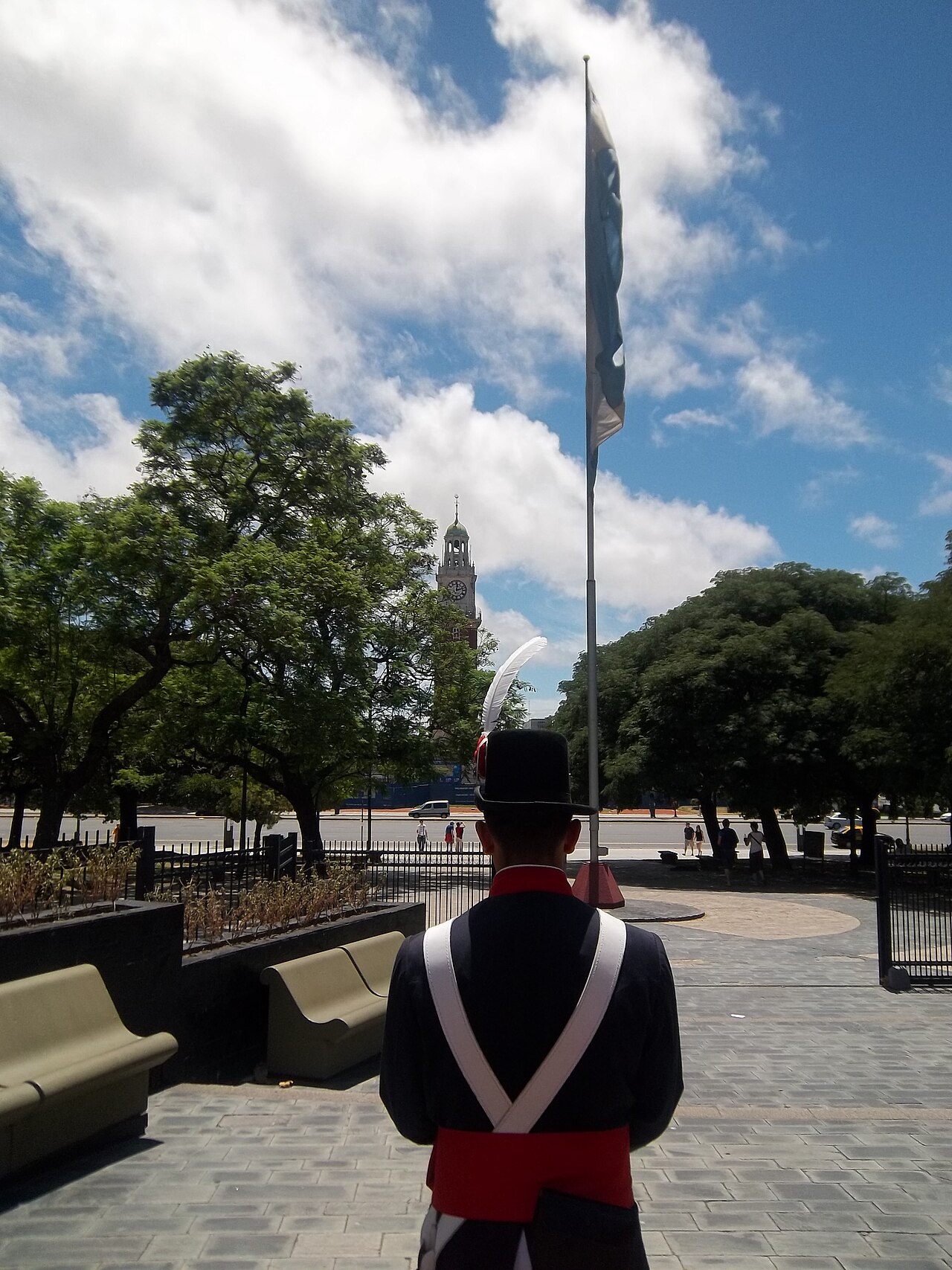 Uma fotografia de Praça da Força Aérea Argentina