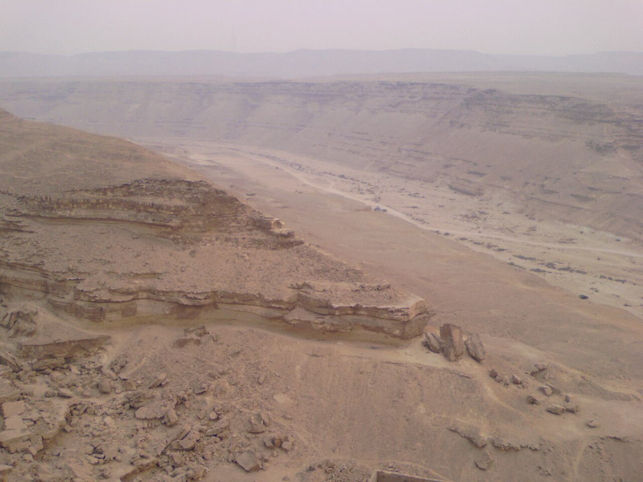 Uma fotografia de Wadi Degla