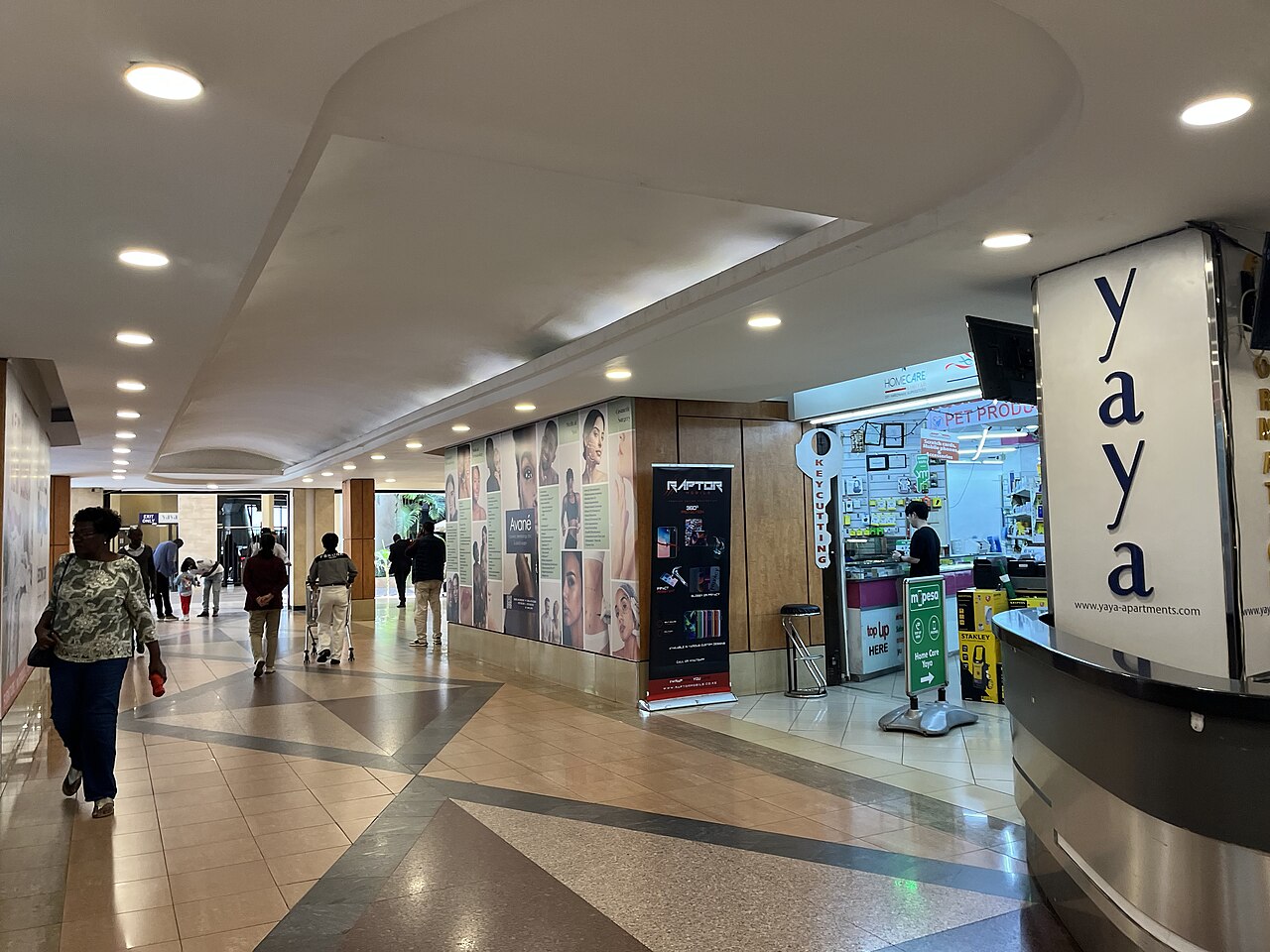 A photograph of Yaya Centre