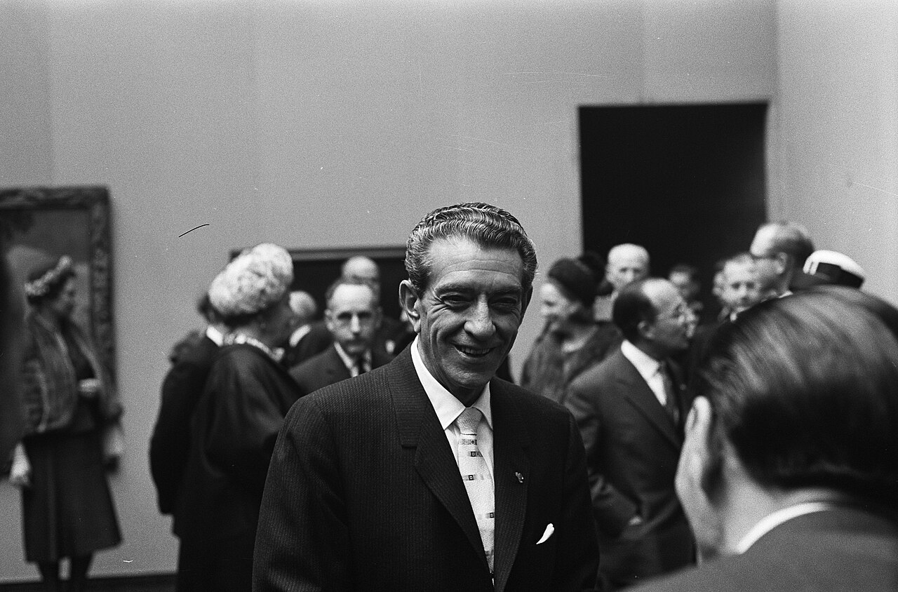 A photograph of Adolfo Lopez Mateos