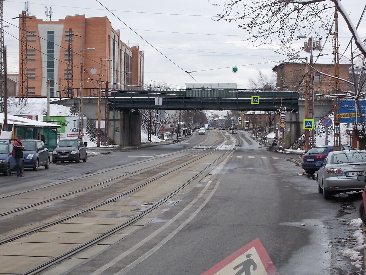 A photograph of Kolozsvár utcai piac