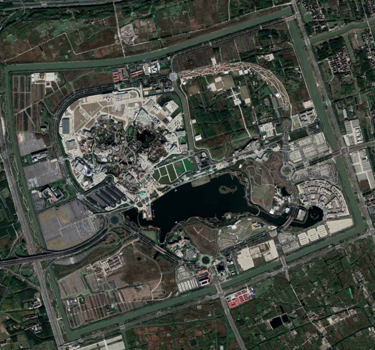 A photograph of Shanghai Disneyland Park