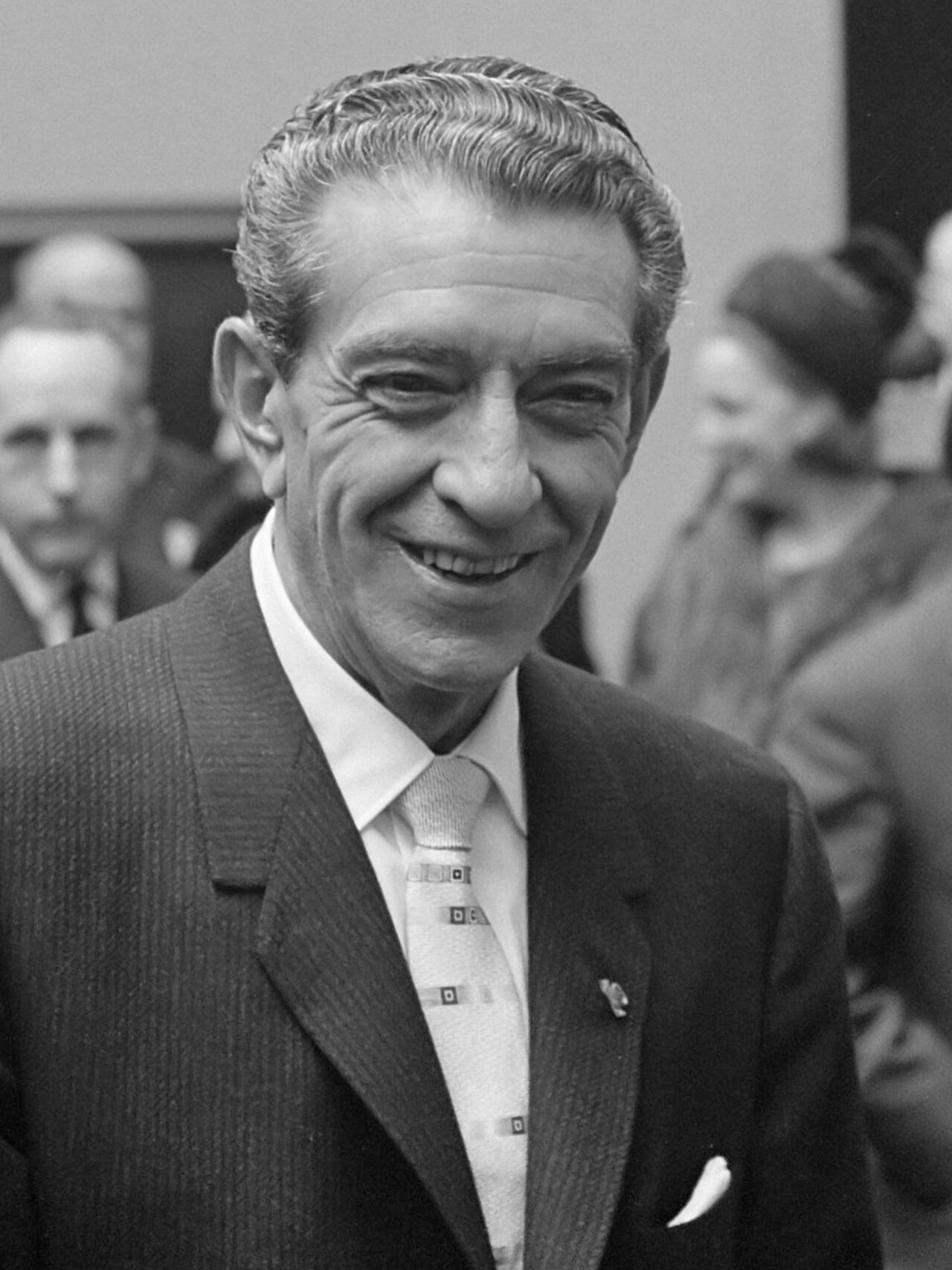 A photograph of Adolfo Lopez Mateos