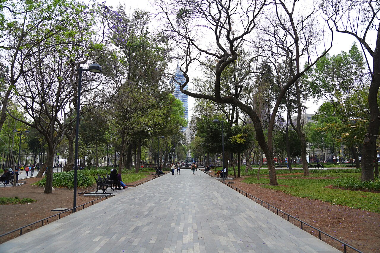 Une photographie de Alameda Central