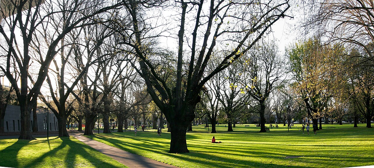 A photograph of Carlton Gardens