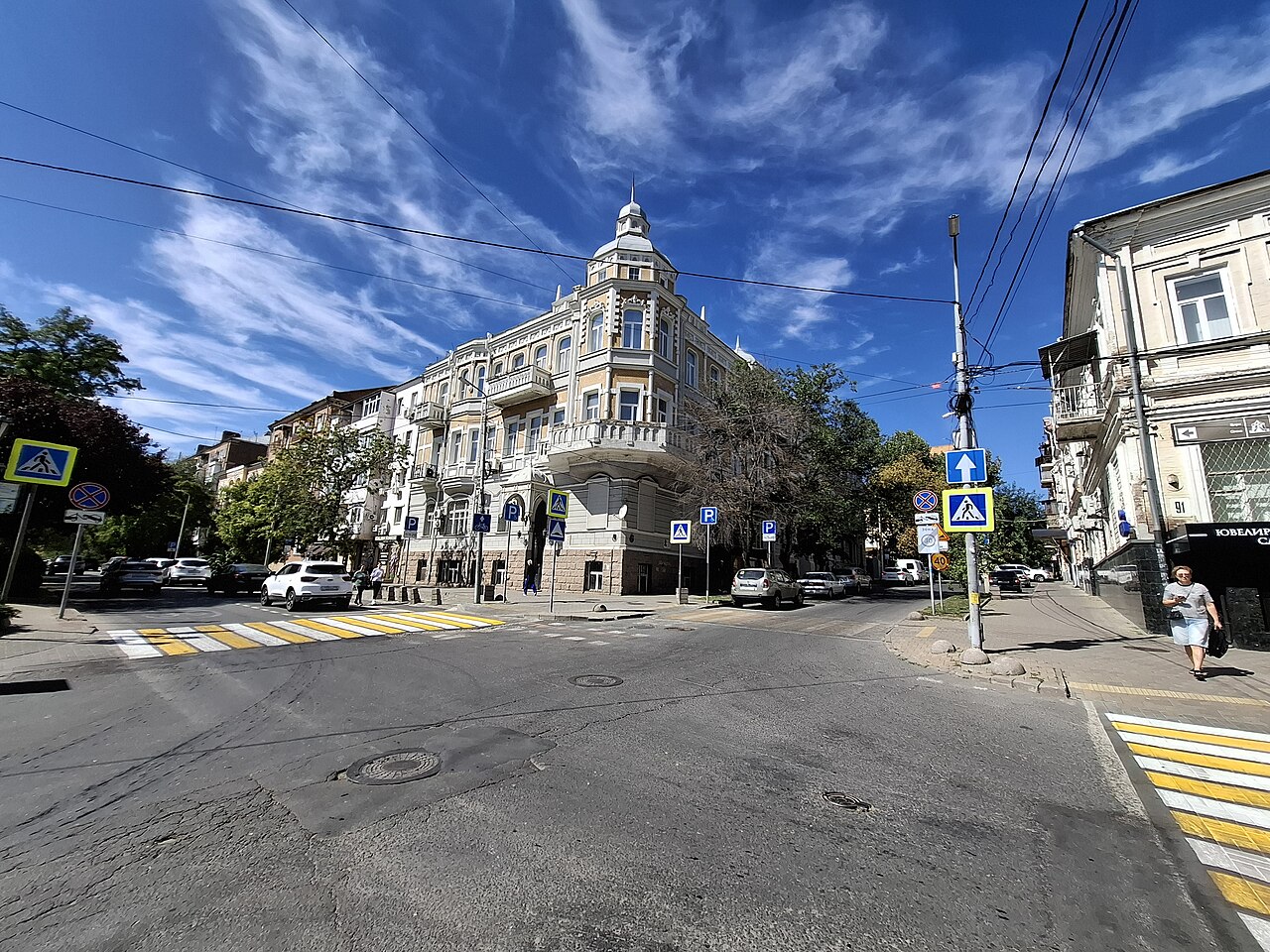 A photograph of House P