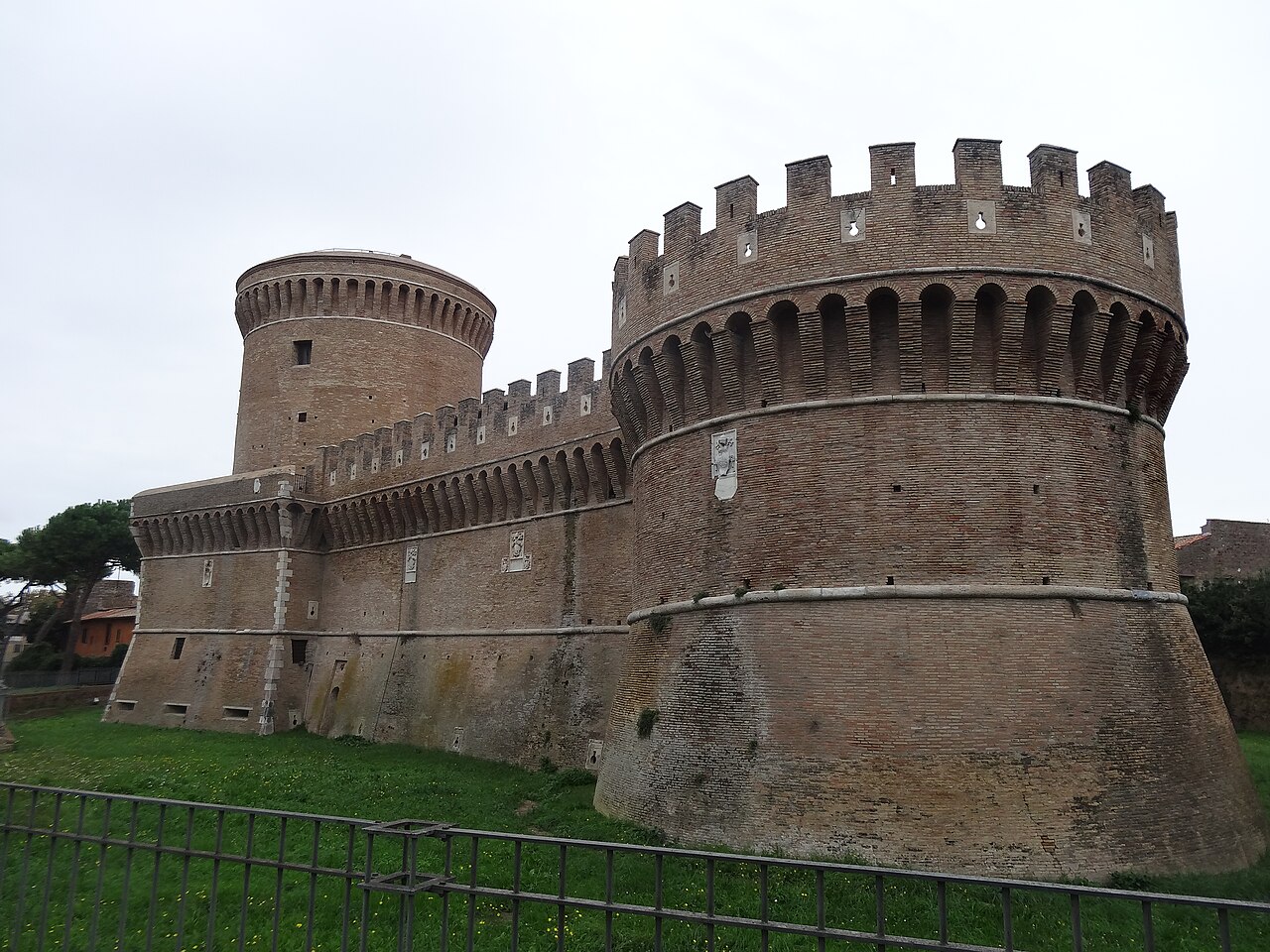 Una fotografia di Rocca di Ostia