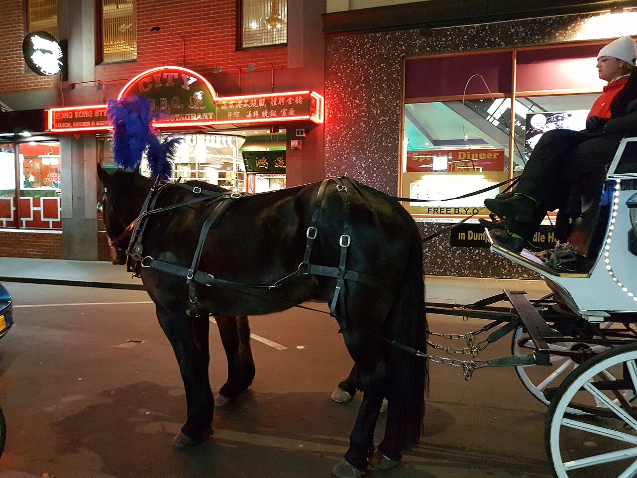 A photograph of Chinatown Melbourne