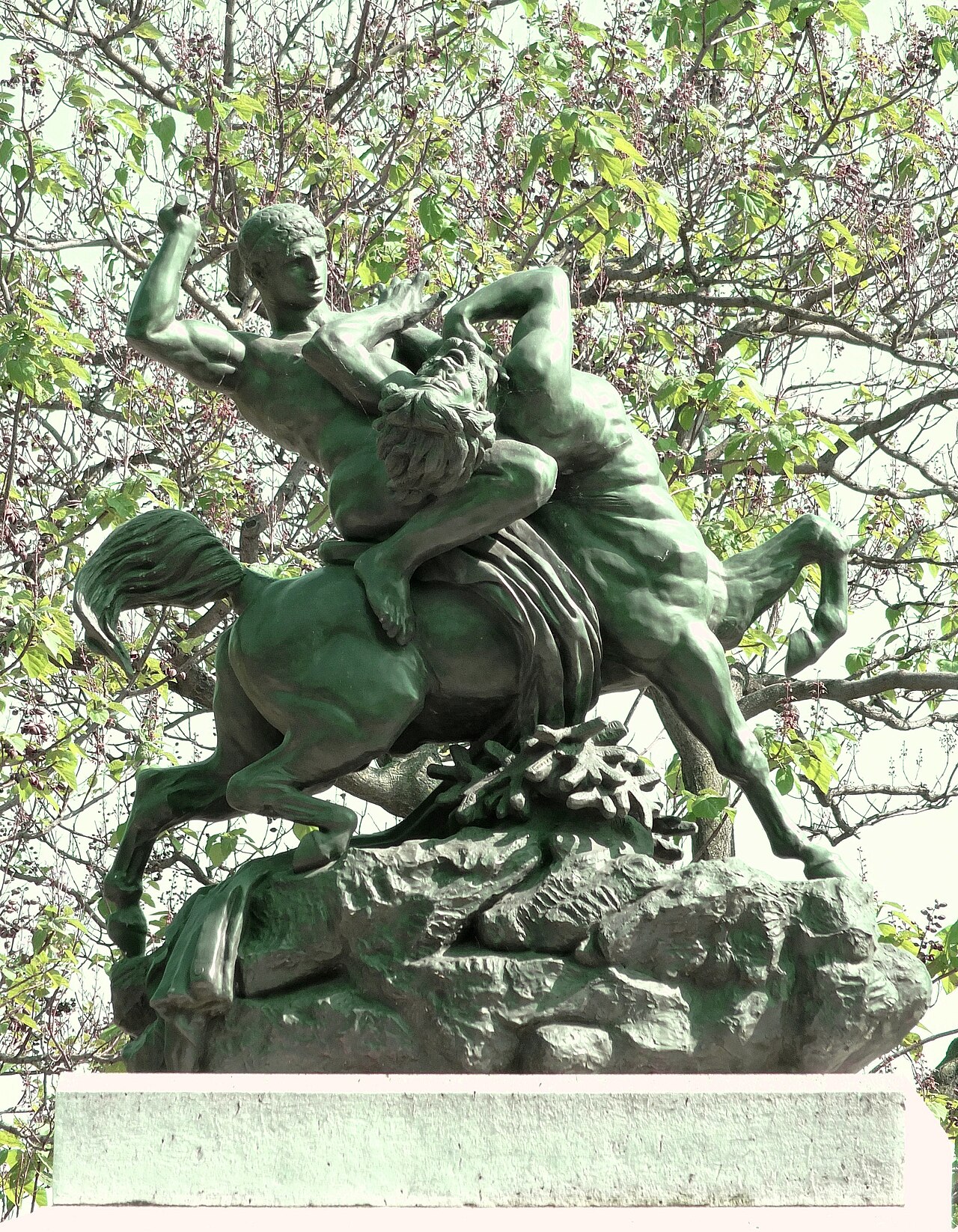 Theseus Fighting Bienor