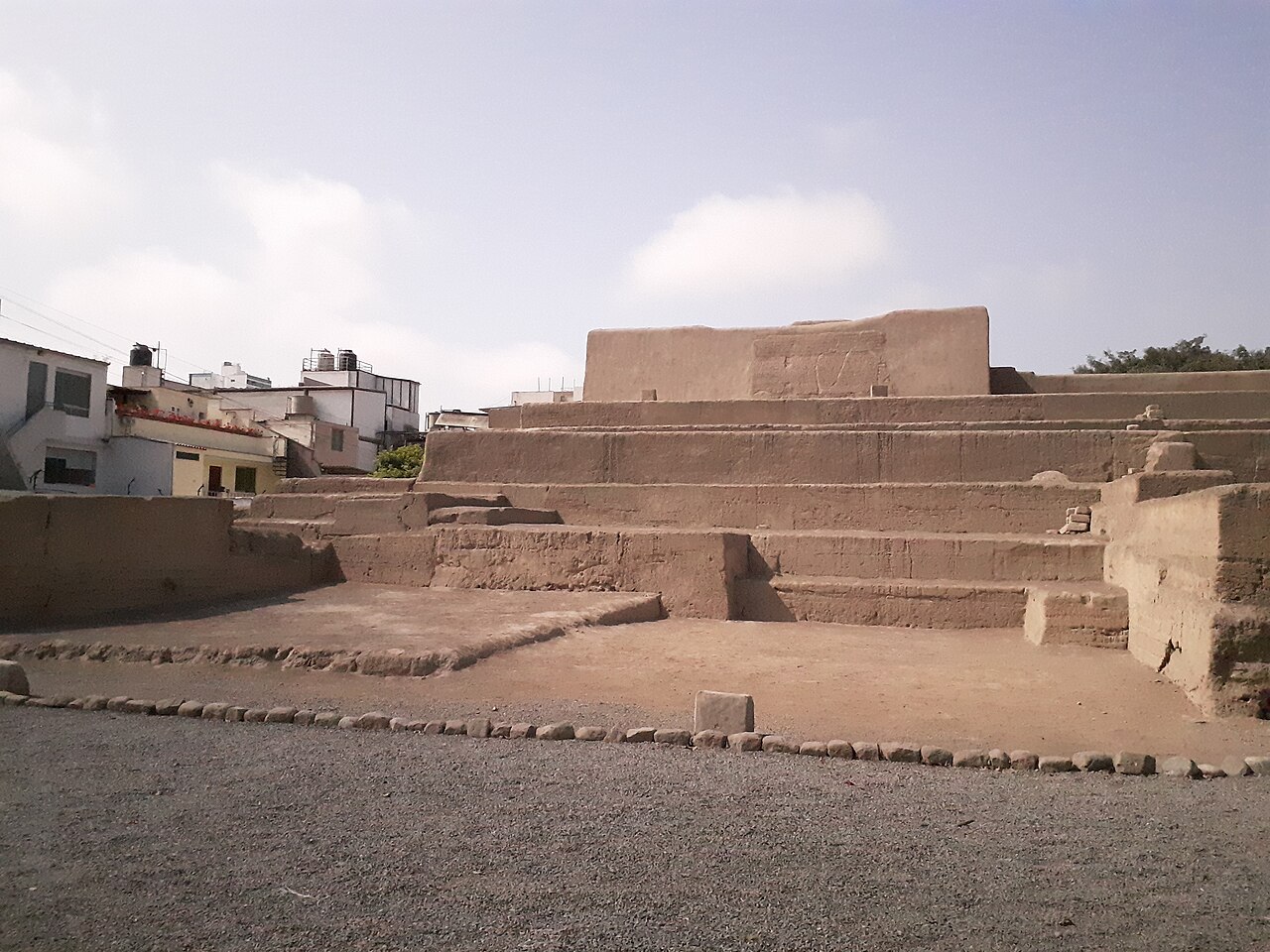 A photograph of Huaca Santa Catalina