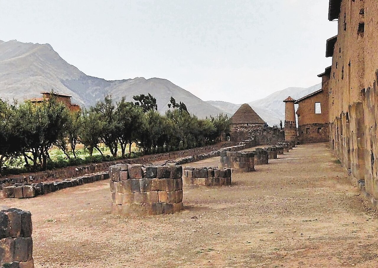 Rackchi Templo Wiracocha fotoğrafı