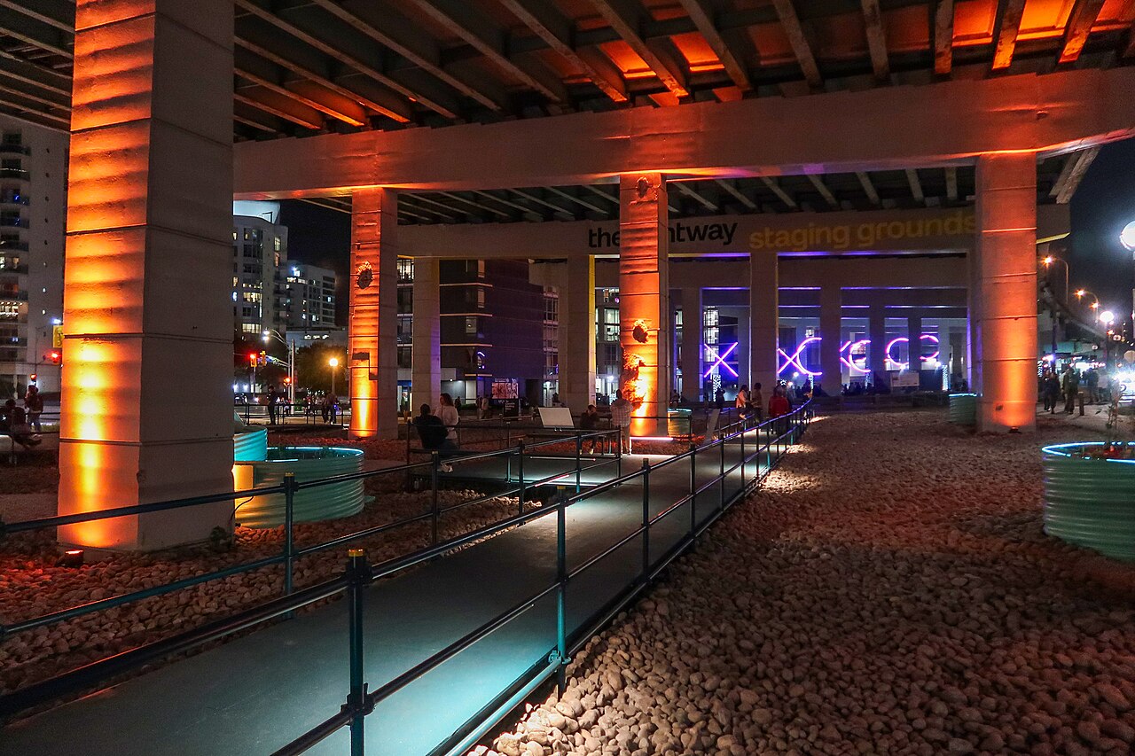 Ein Foto von The Bentway