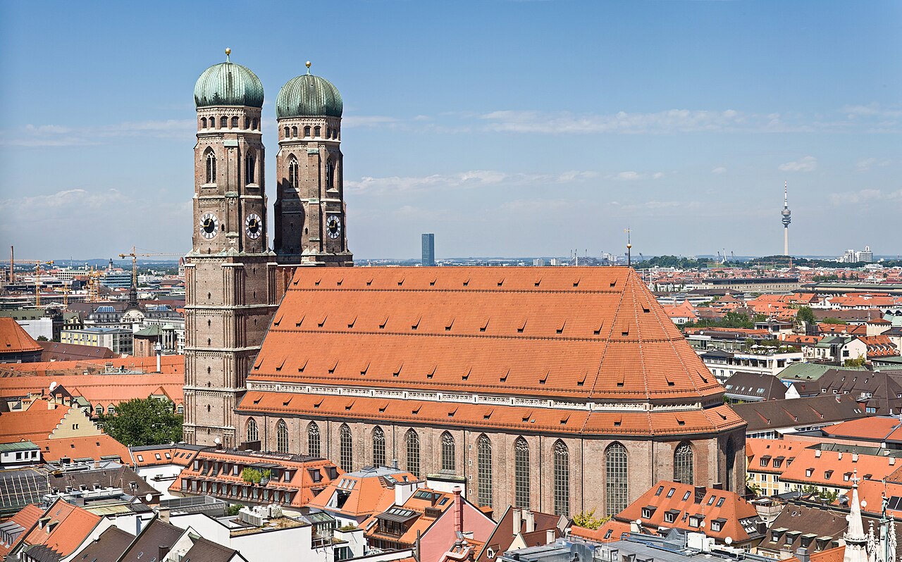 A photograph of Frauenkirche