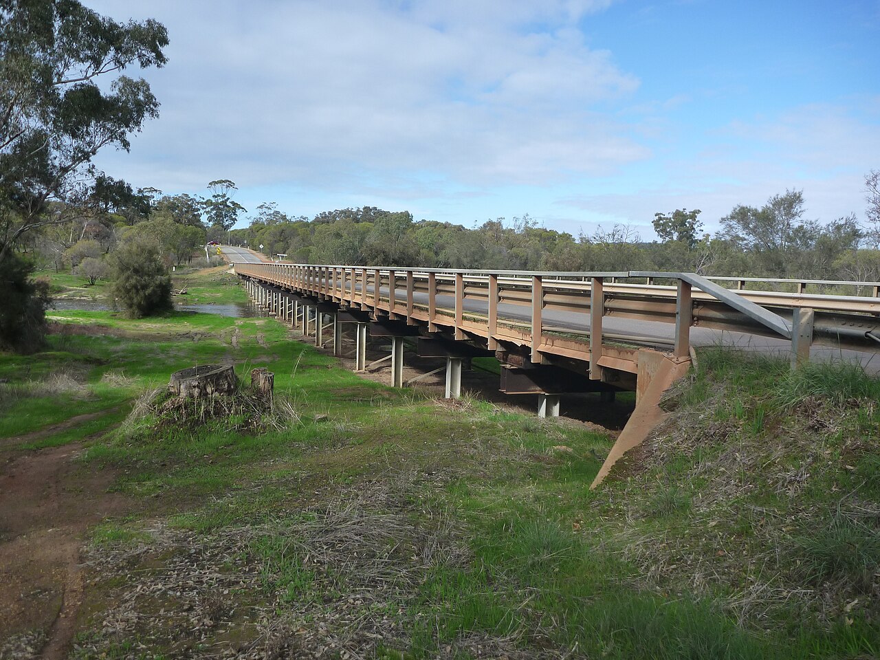 A photograph of Julimar Road Bridge