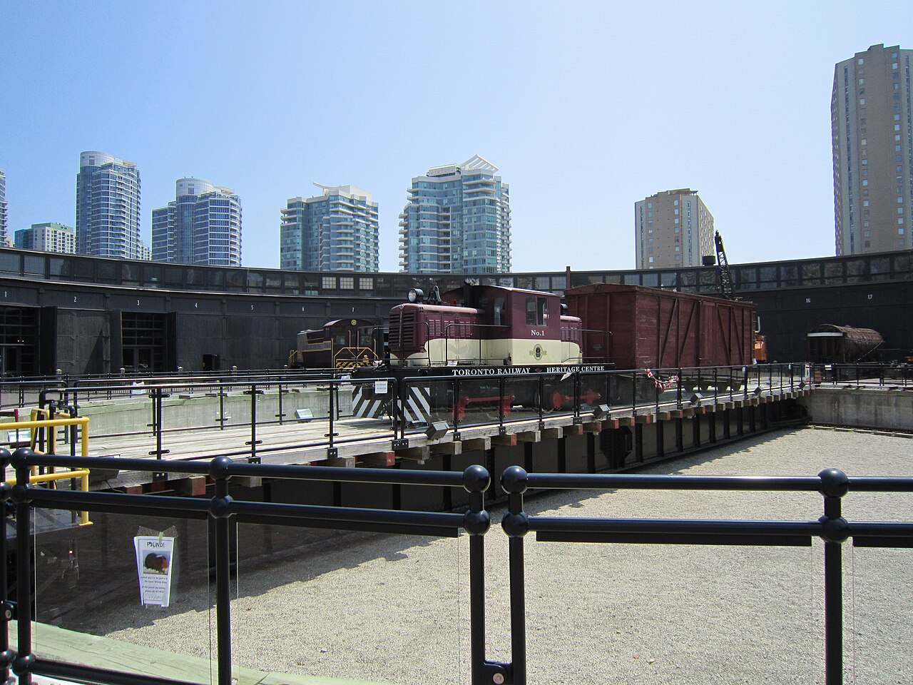A photograph of John Street Roundhouse