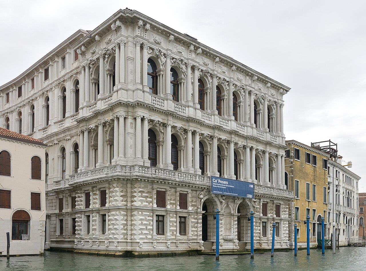 A photograph of Ca' Pesaro