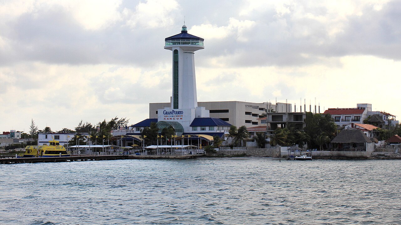 A photograph of Puerto Juarez