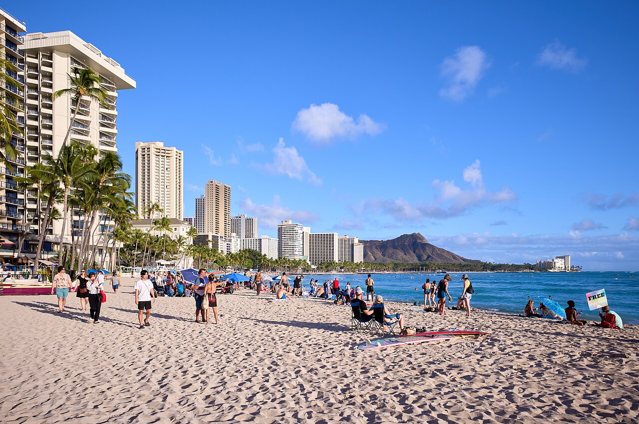 Waikiki Plajı fotoğrafı