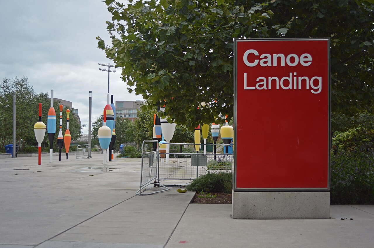 A photograph of Canoe Landing Park