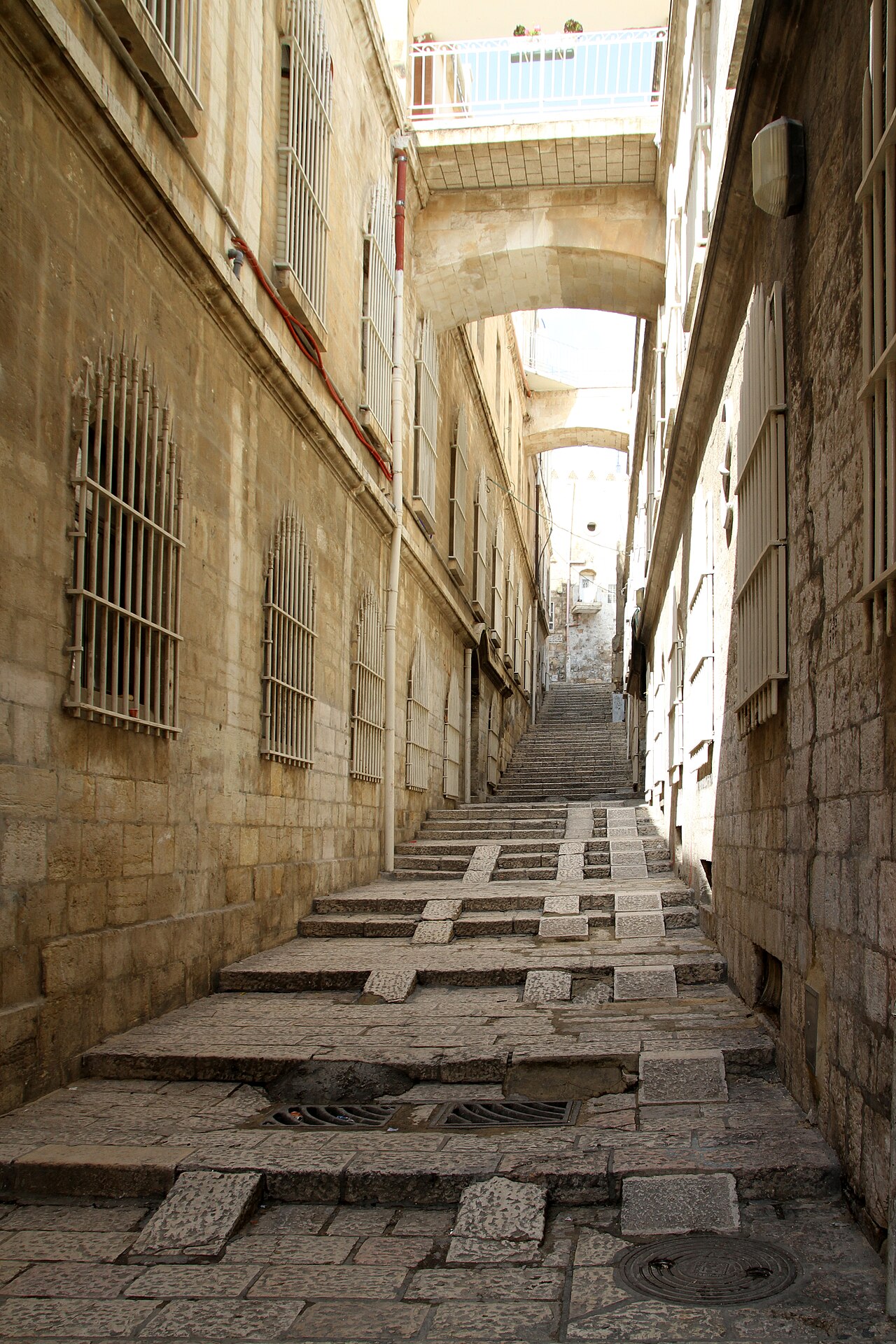 Une photographie de via Dolorosa