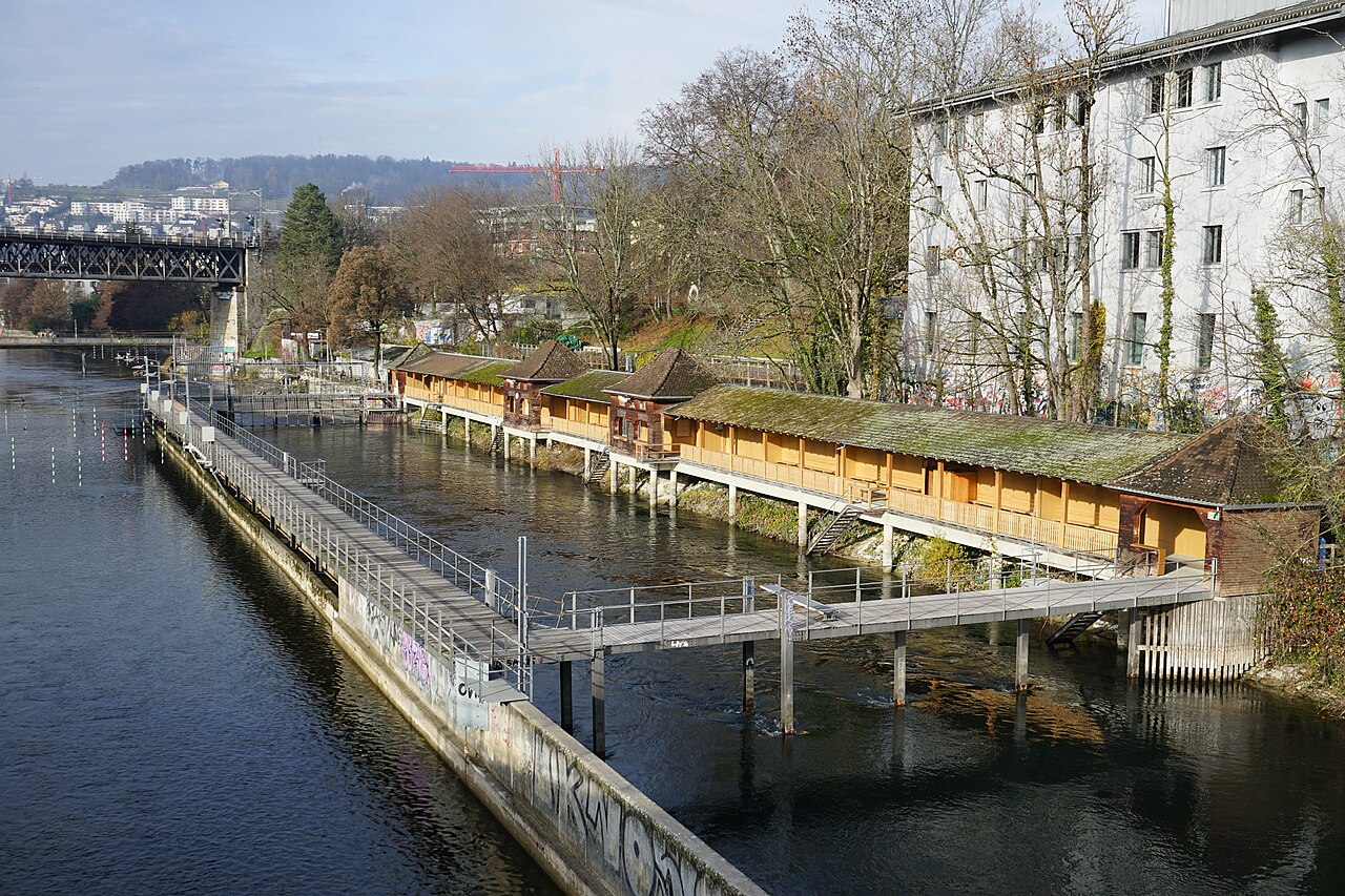 Una fotografia di Piscina fluviale di Unterer Letten