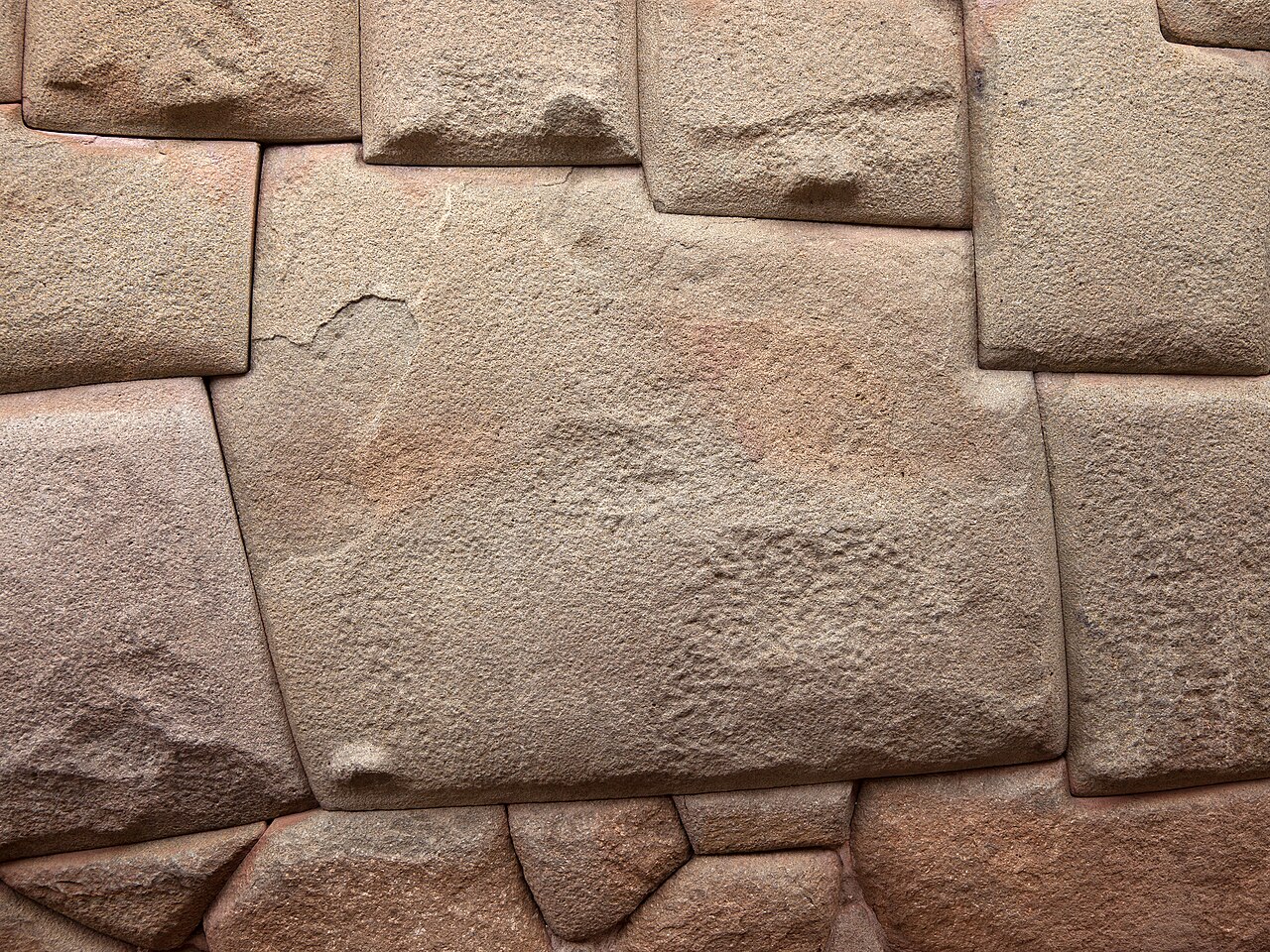 Twelve angle stone
