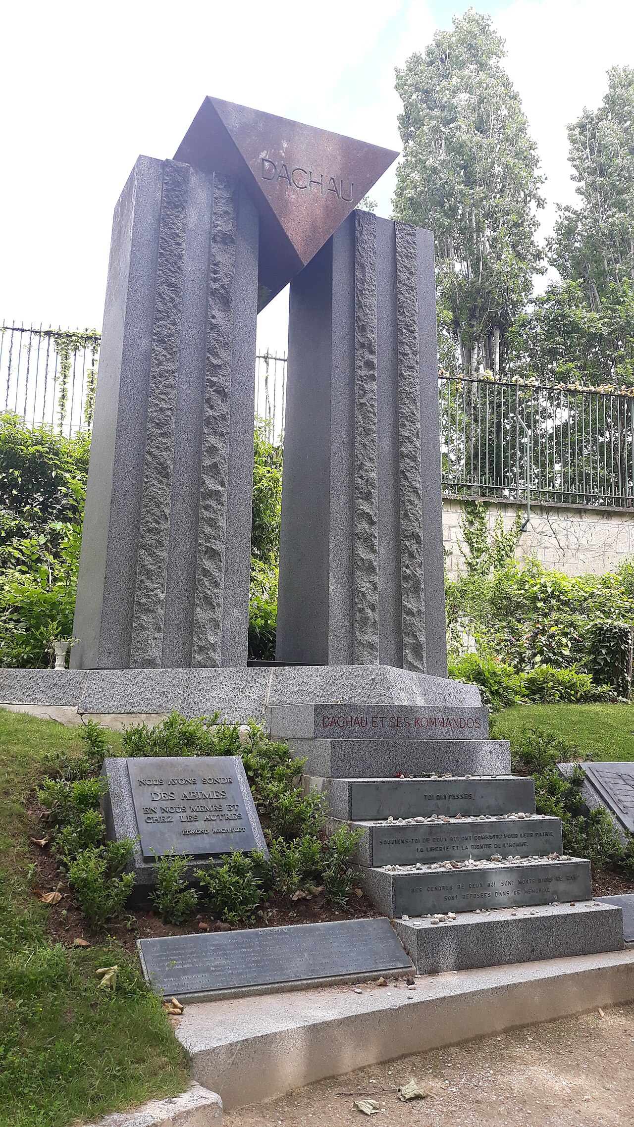 Dachau memorial