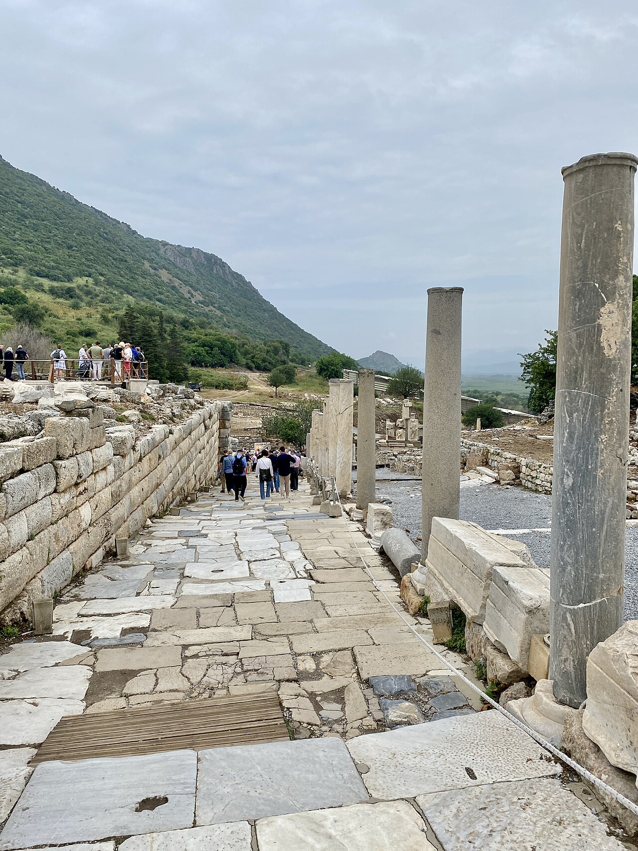 A photograph of Ancient ruins
