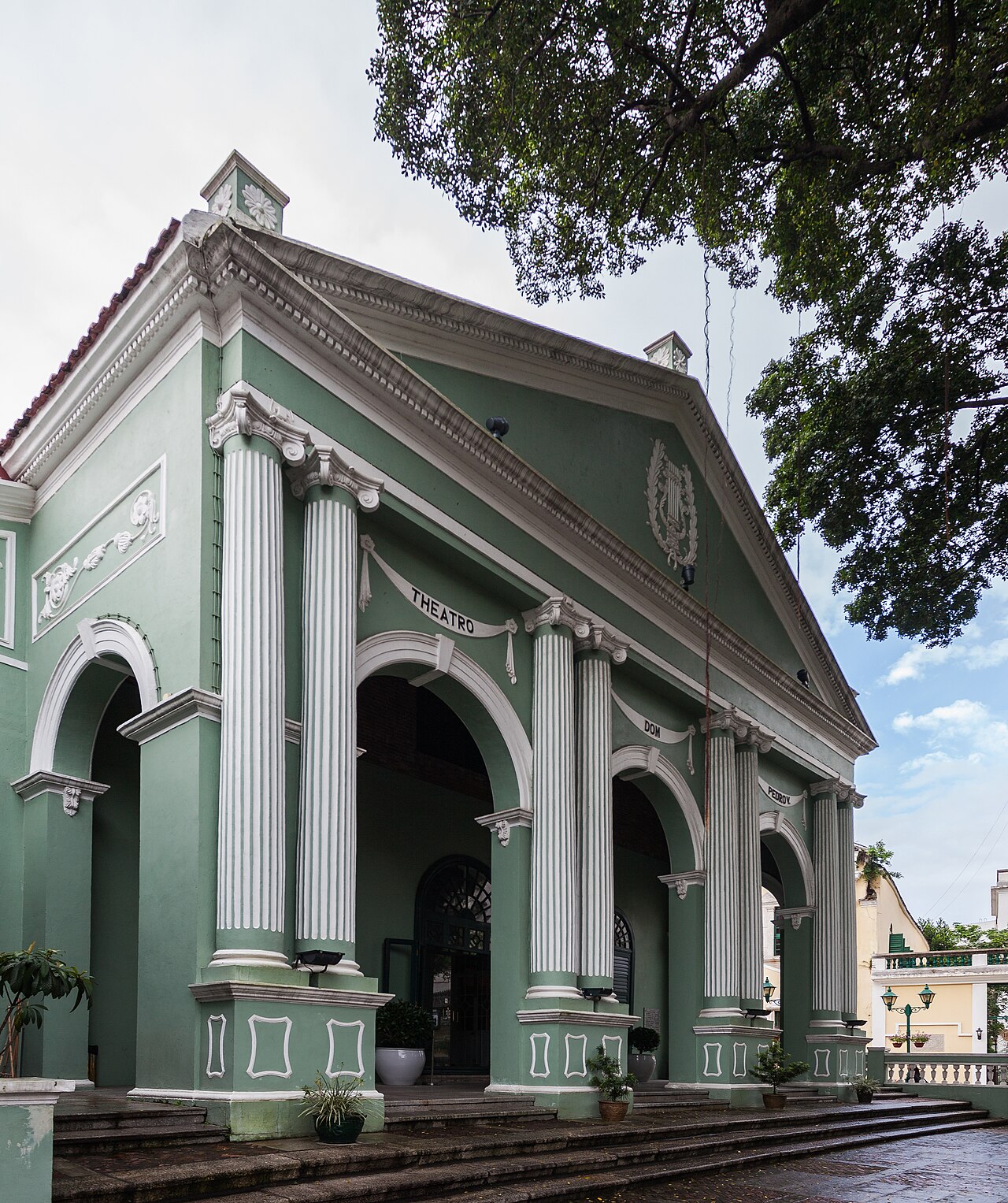 A photograph of Dom Pedro V Theatre